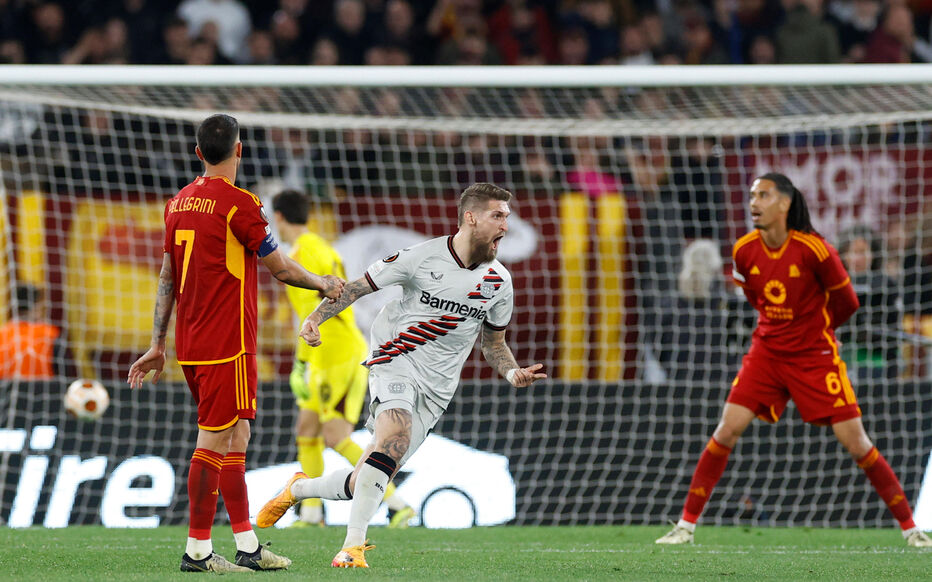 Europa league ⚽️

OM 1-1 Atalanta 
Ça se jouera au match retour pour la qualification en finale

Roma 0 -2 Leverkusen 
Les Allemands ont 1 pied en finale.....

#EuropaLeague #football #coupedeurope #ROMLEV #OMAtalanta #OMATA #RomaBayer