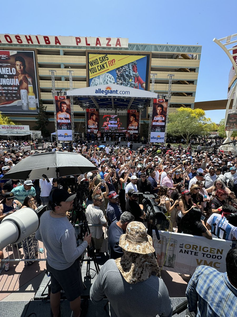 And here we are again. Another weigh in. #CaneloMunguia