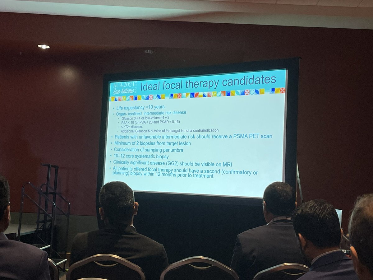 20 years ago, I came to the AUA and presented 10 patients with focal therapy. The field is moving in the right direction with key opinion leaders understanding that not all patients require whole gland treatment. wonderful to see this! #AUA2024 #focaltherapysociety