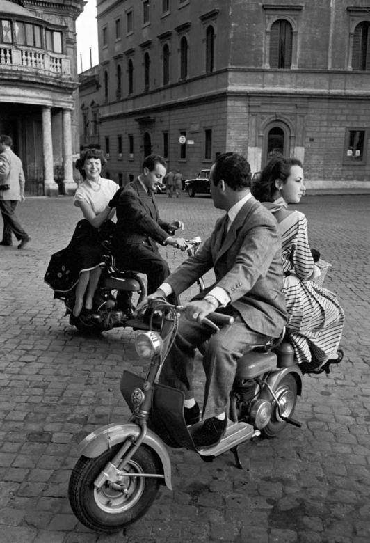 Jacques Rouchon. Travel to Rome, 1950s.