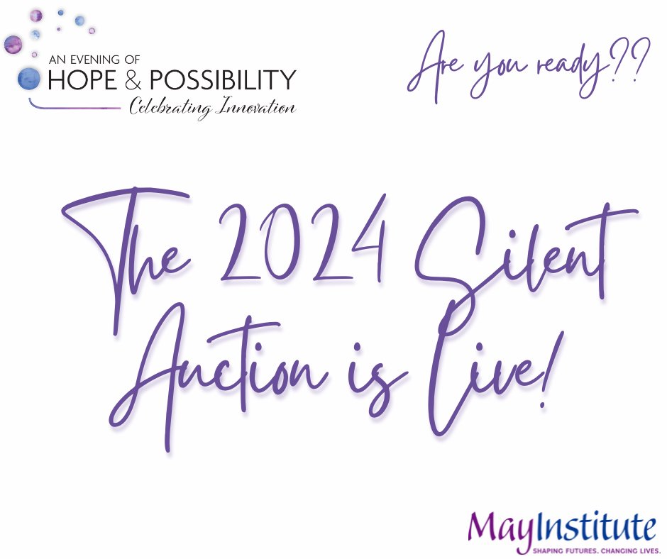 Come SHOP @ our online AUCTION:  mayhope24.givesmart.com! Auction closes May 15th, &directly benefits May's programs. #silentauction #fundraiser #onlineauction #nonprofit #fundraising #charityauction #auctionitems #virtualauction #mobilebidding #nonprofitfundraising