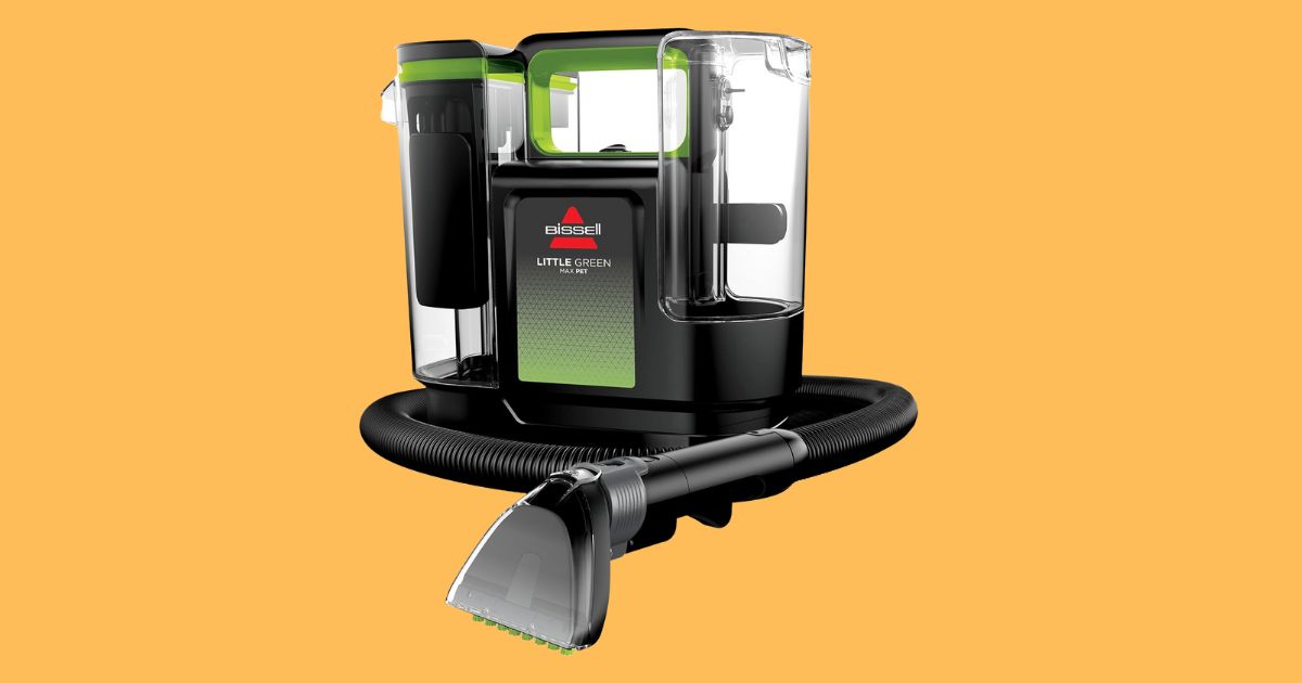 It's a new Little Green! The Bissell Little Green Max Pet is designed specifically for households with pets, offering a powerful, compact solution for tackling tough pet stains and odors on soft surfaces. Full story: buff.ly/4a5VsPR #VacuumWars @bissellclean