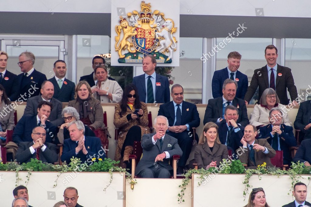 #DYK Lady Susan Hussey was also in attendance that she was sitting beside Johnny, and behind Crown Prince of Bahrain, Salman bin Hamad Al Khalifa.

📸 Maureen McLean/Shutterstock