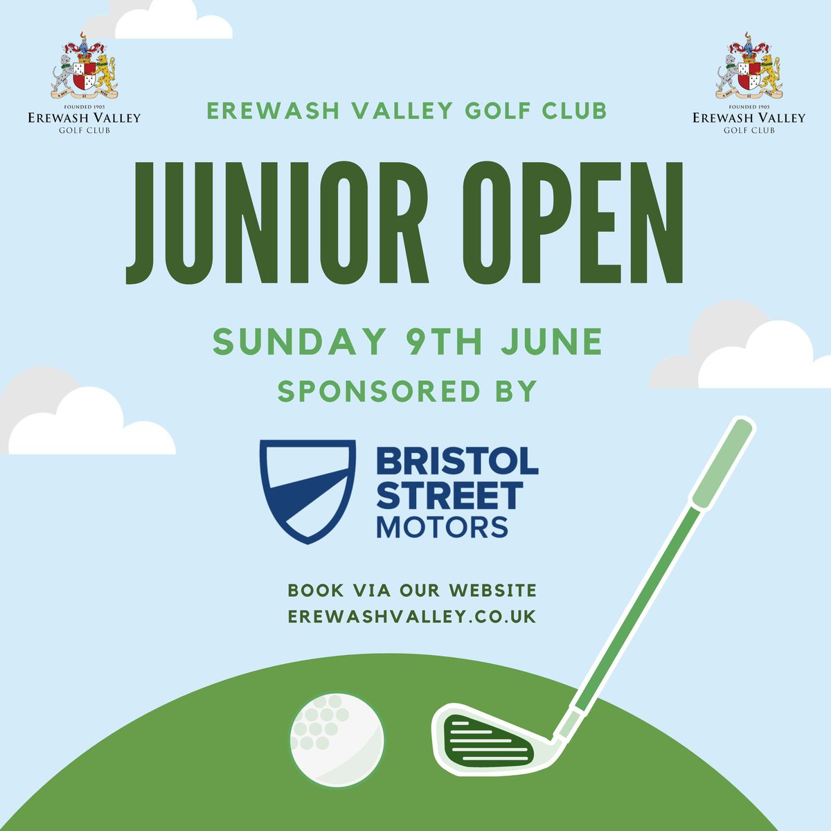 A great Junior Golf Open to enter. 
#derbyshiregolf #juniorgolfer #golf #midlandsgolf #englandgolf