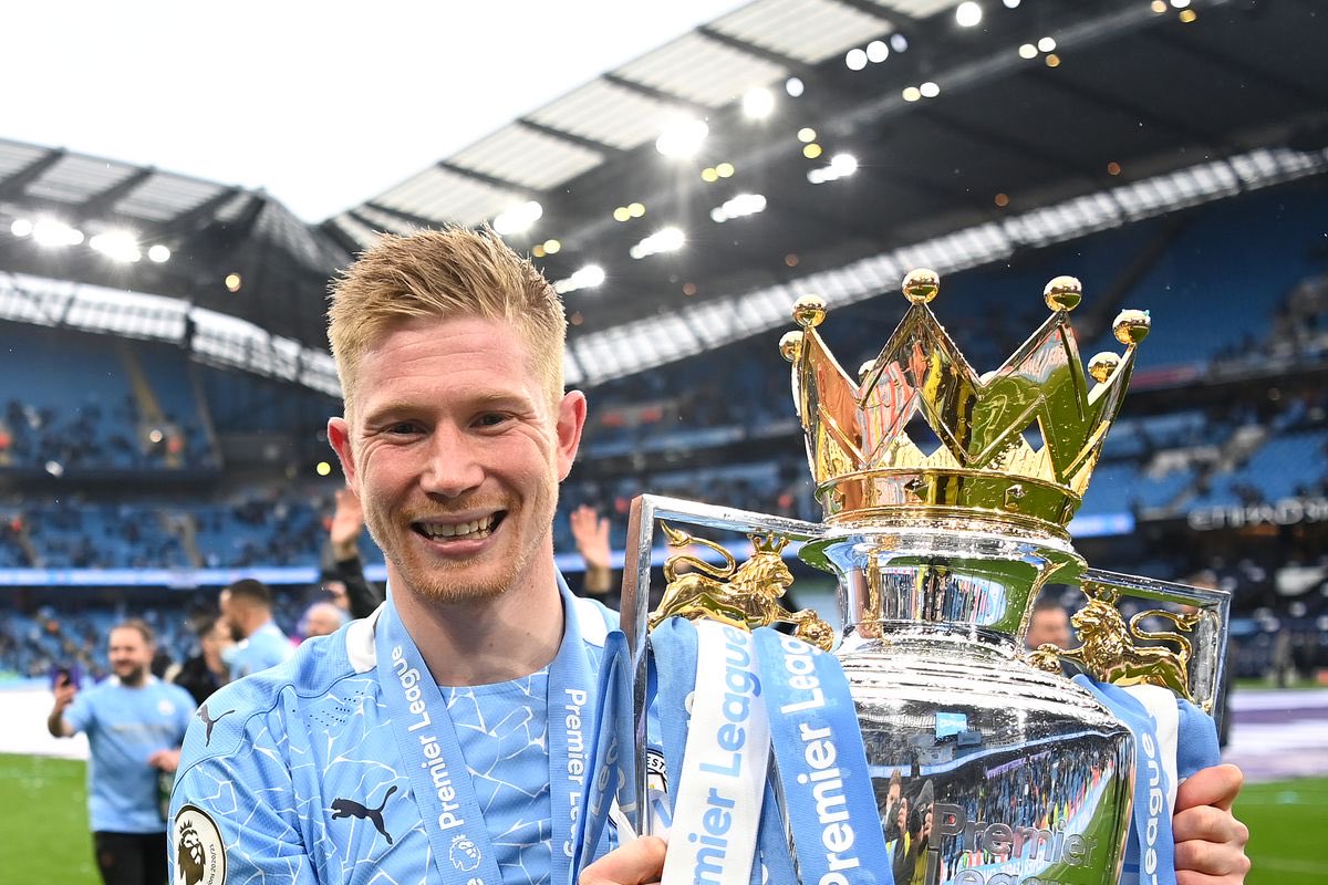 Kevin De Bruyne has won everything in football except what’s between V and N