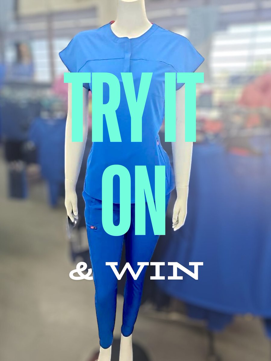 Join us from today until the end of #NursesWeek for our exciting #TryOnEvent! 
Simply try on our #InfinityGNR8 scrubs to be entered into a drawing for a chance to win a $40 #Starbucks #giftcard. 
No purchase necessary! 

#freecoffee #entertowin #celebratenurses #healthcare