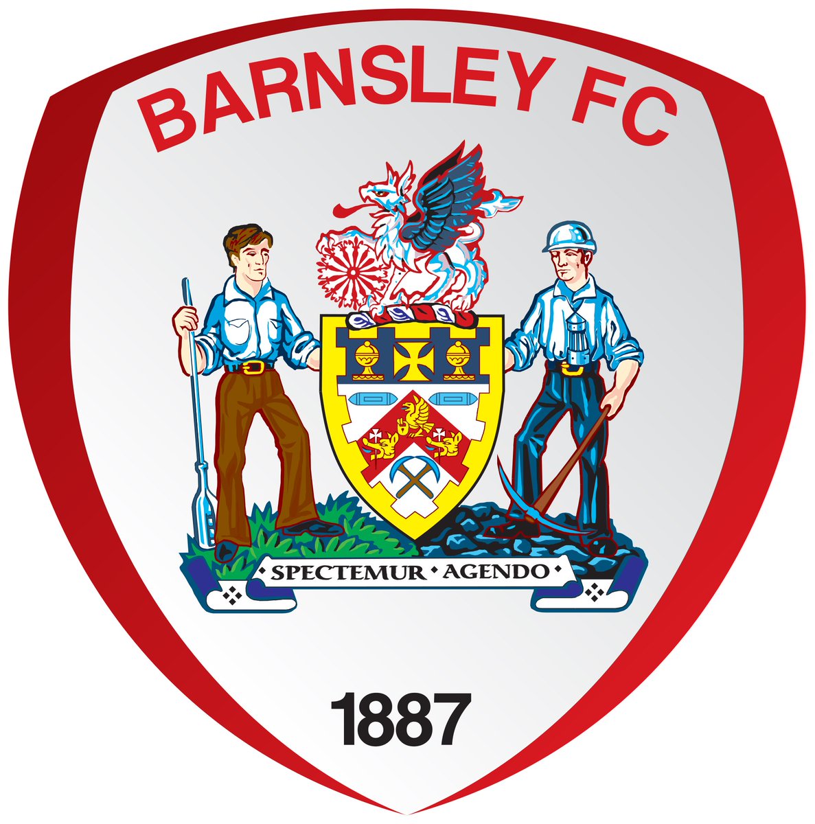 I'm not into football like I was as a young lad with piles of shale on the slag heaps for goalposts but came across #barnsleyfc 's badge which I do find of interest! #Barnsley #mininghistory