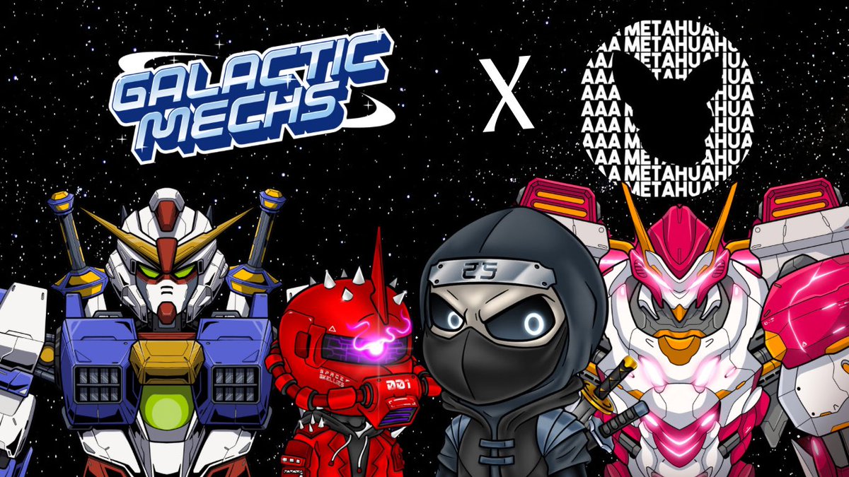 Transmission was just received from the cosmos! 🚀 Two space visionaries unite forces, igniting a spark of possibility in the endless expanse. What cosmic conquests lie ahead in this celestial collaboration? ✨

All collections below will receive WL for our GALACTIC MECH with