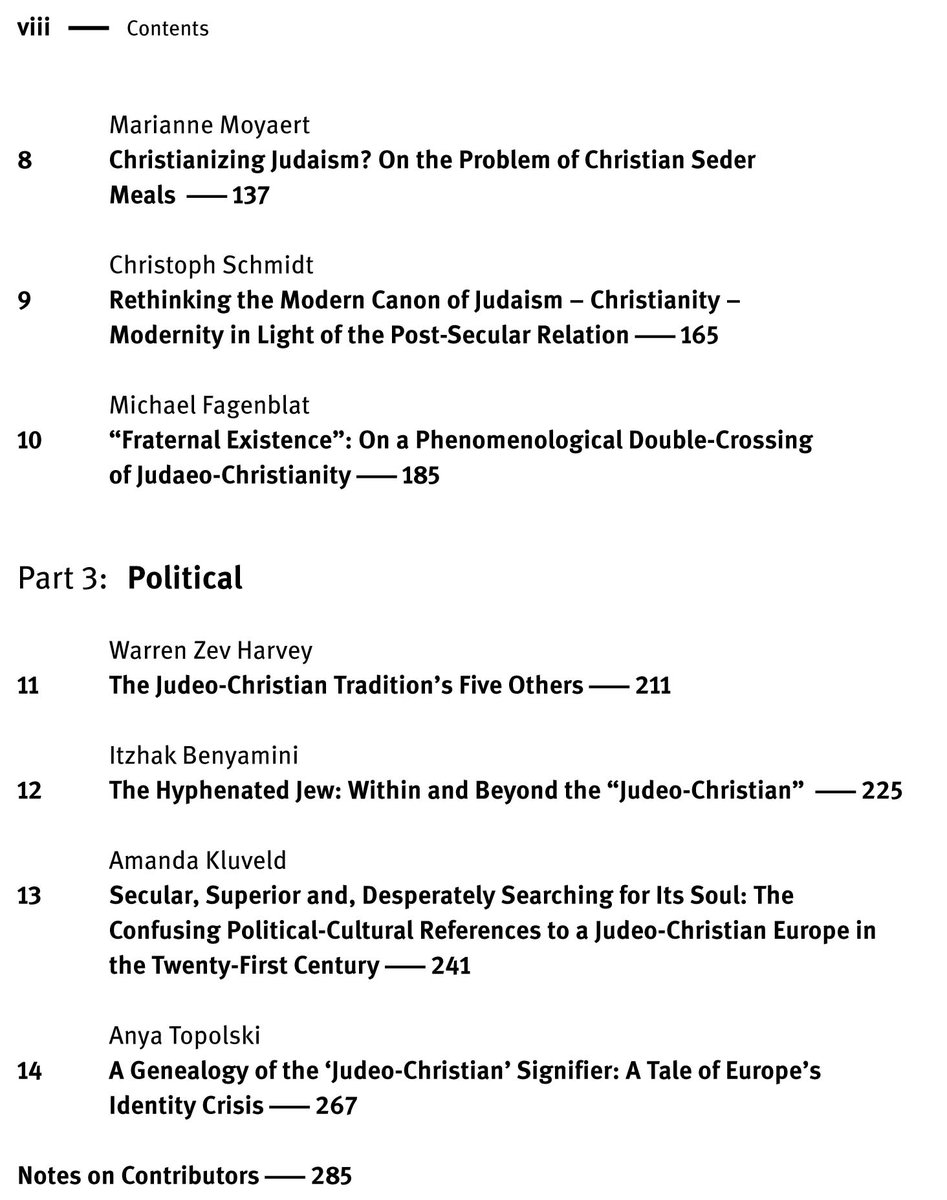 #OpenAccess
#JewishStudies #Christianity #Judaism #Orientalism #Philosophy #Theology  
Is there a Judeo-Christian Tradition?
A European Perspective
De Gruyter 2016
Direct PDF🎯
library.oapen.org/viewer/web/vie…