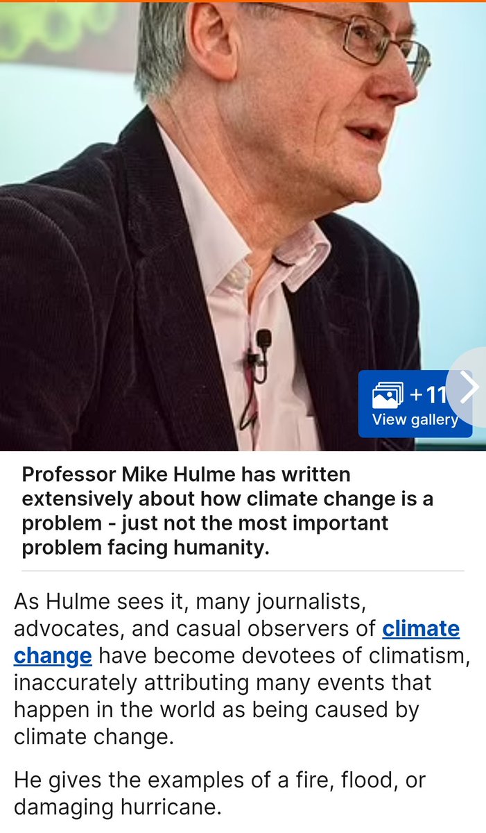 Prominent climate scientist says believers and media becoming unhinged, turning climate change into a religious cult of 'climatism'.. dailymail.co.uk/sciencetech/ar…