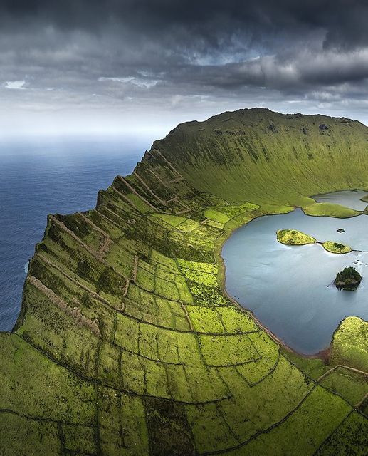 The beautiful Island of Corvo, #Azores.