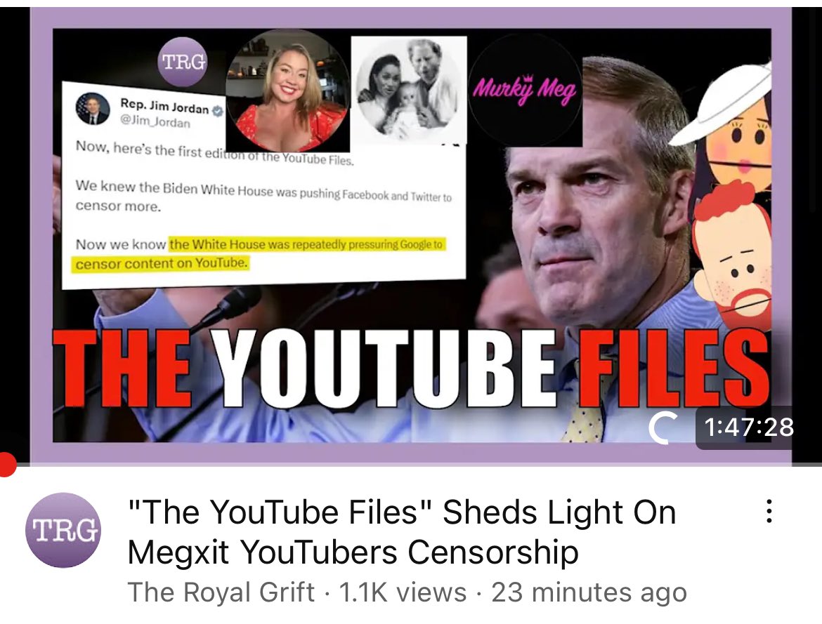 When it comes to #ColdCases & #TrueCrime deep dives on YouTube, I can’t follow if it’s more than 1 hr. More than 90 mins? No.

For #TheRoyalGrift & Our Community? I’ll watch as long as it’s on! This is a MUST! #TRG #TheYouTubeFiles 

📺 youtu.be/NDeoMiF4bPI?si…