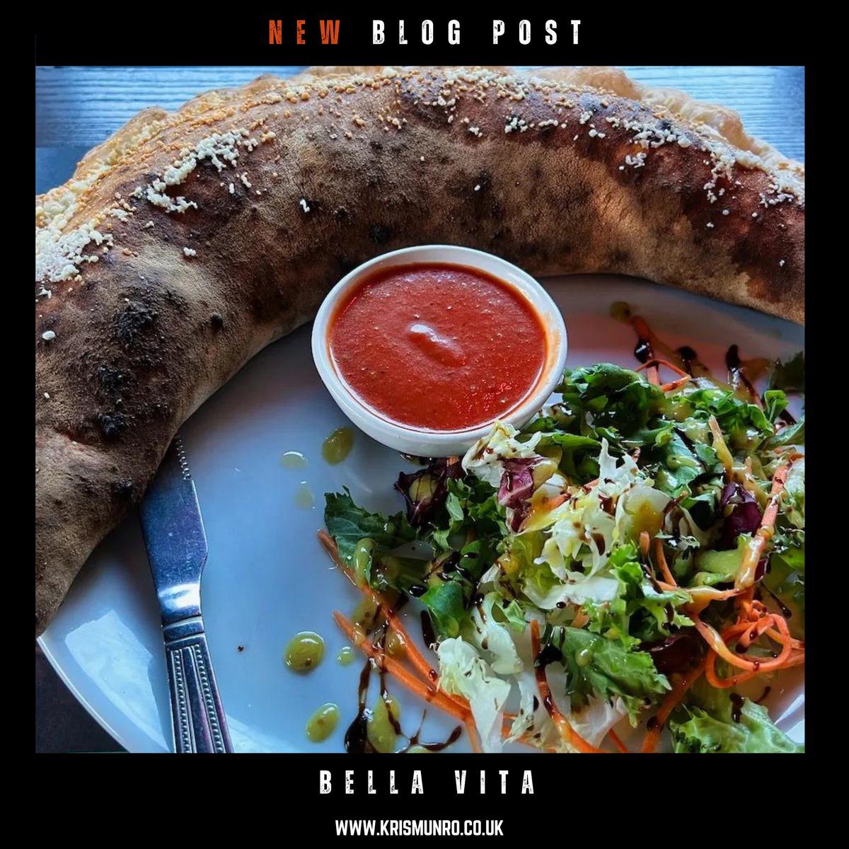 Bella Vita in Mosspark blew me away with its cosy atmosphere and mouthwatering Italian cuisine. 

Highly recommend checking out my detailed review here: 

krismunro.co.uk/2024/05/02/bel…