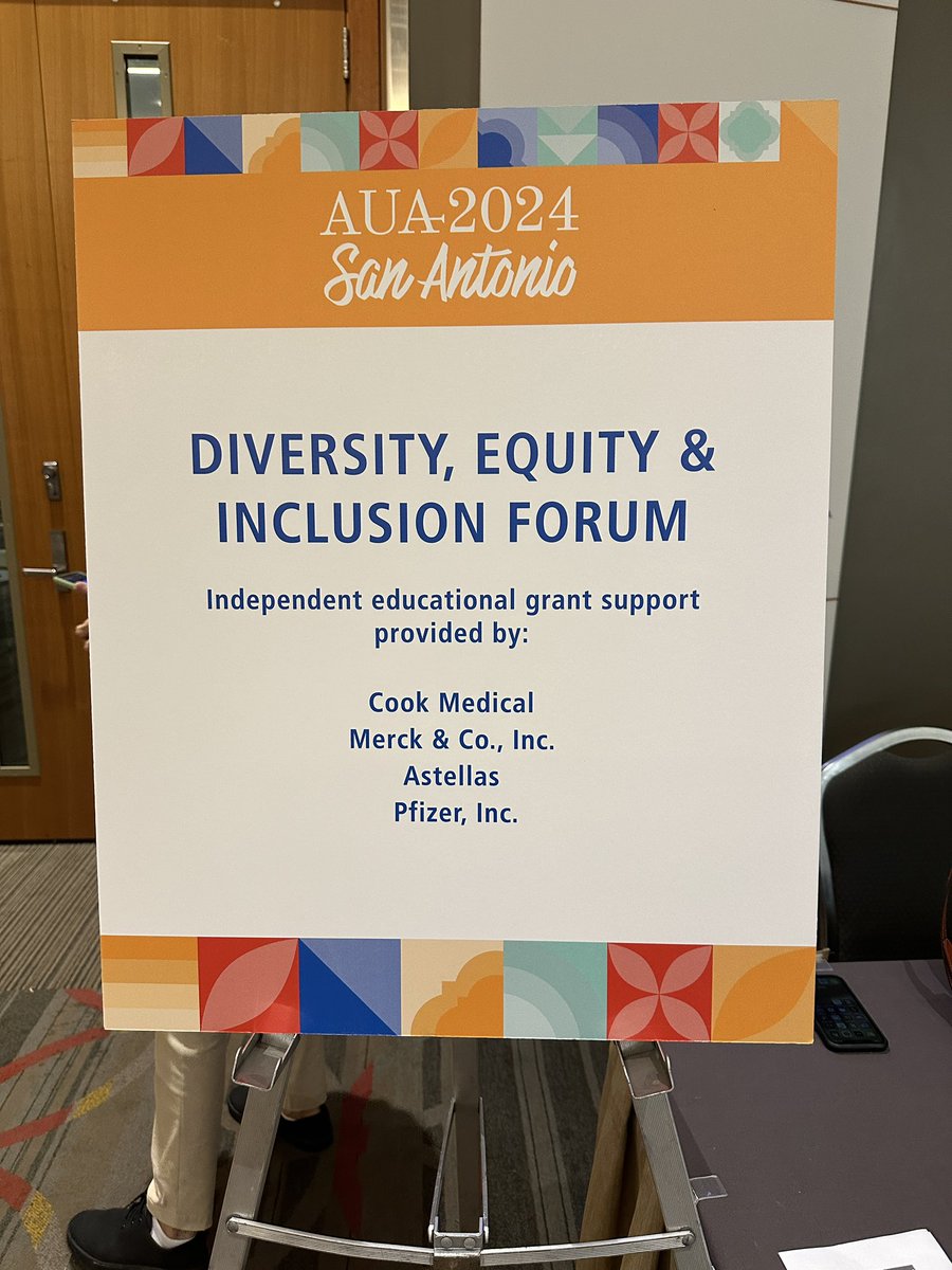 It’s a packed room at the Diversity, Equity & Inclusion Forum where @FMilhouseMD is talking about the importance of accommodating to different cultures when treating patients #AUA24