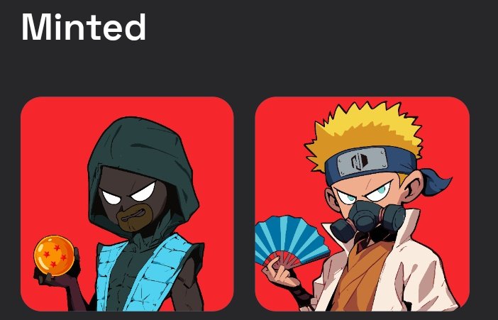 doctor_gray8's tweet image. Got these two bad boys from the @0xninja_labs CW404 launch. I think I might change my PFP soon, what do you say?😅
Anyways the mint is now in its public phase and for 1.5 $INJ you can get yours at👇🏾
app.kage.finance/mint/inj1ajws3…