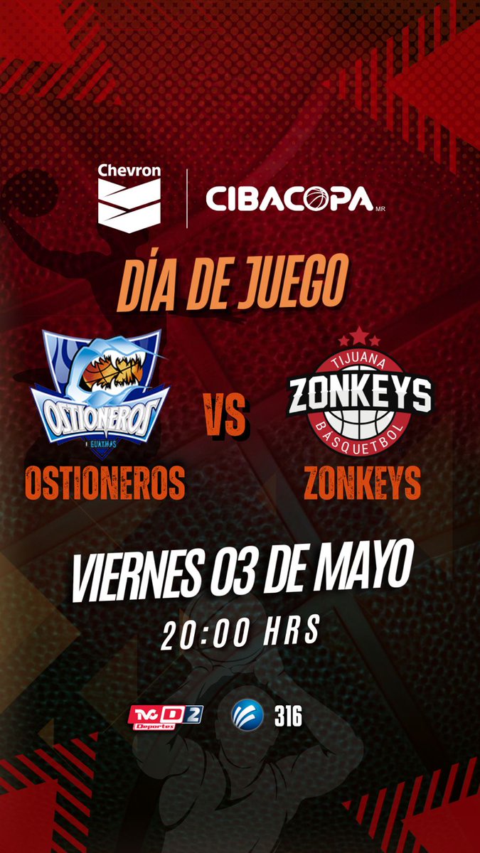 ACCIÓN EN CIBACOPA🔥👊🏽 No te pierdas la actividad de @cibacopamx con el primer juego de la serie entre @ostionerosgym 🆚️ @ZonkeysOficial ⏰️19:45 HRS. 📺 316 @Megacable #TVCDeportes #JuegaConLosGrandes