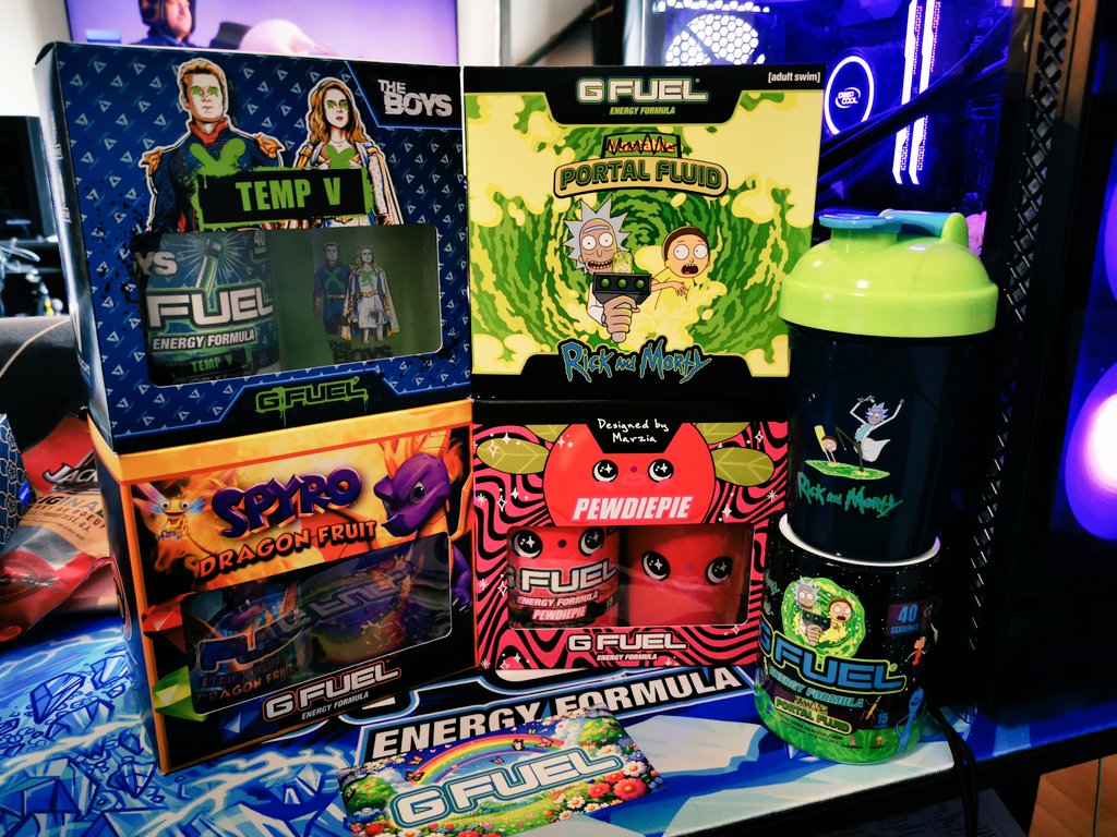#GFUEL Delivery day BOMBASTIC!