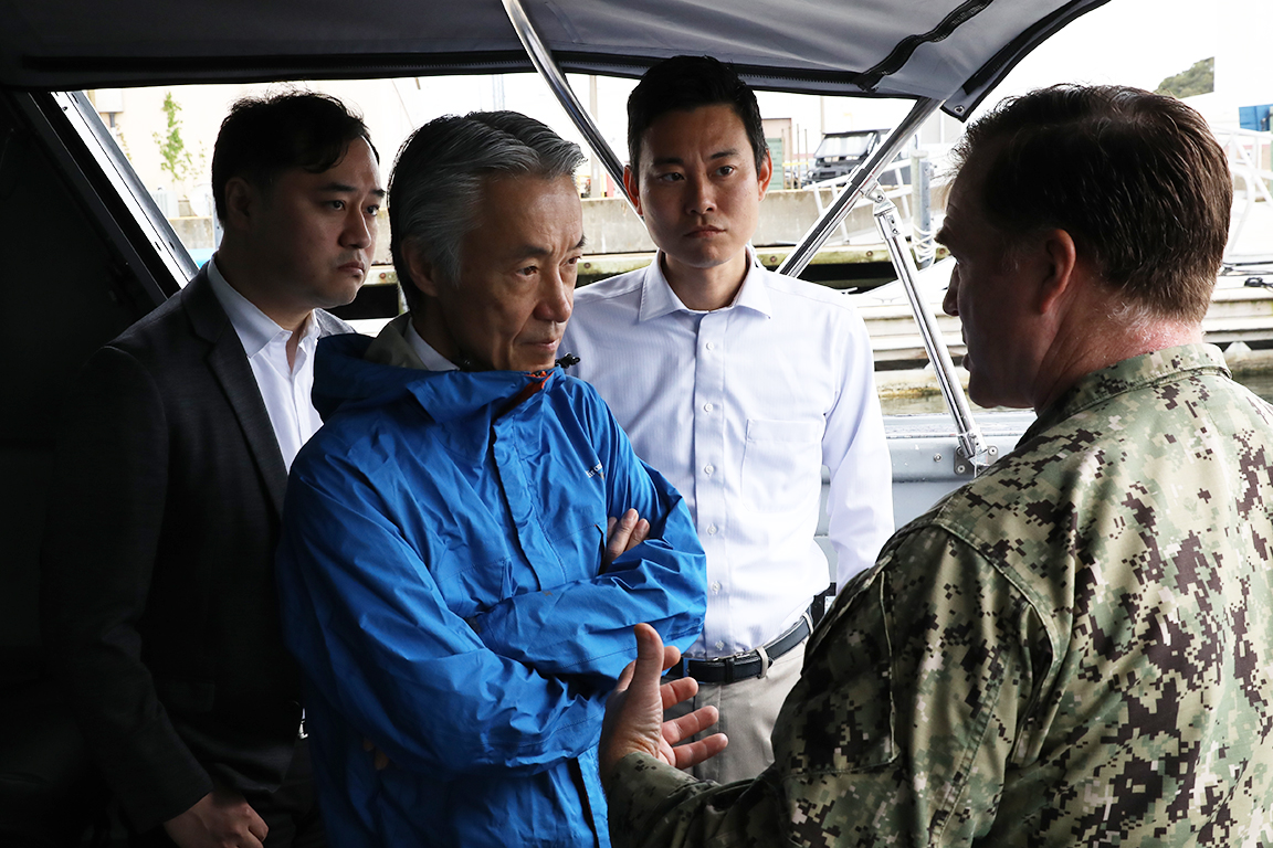 Thank you to Naval Special Warfare Group 4 at Joint Base Little Creek-Fort Story for the chance to ride in the Combatant Craft Medium during my visit! Your skill & commitment are impressive & help make the 🇯🇵-🇺🇸 Alliance stronger. - Ambassador Yamada