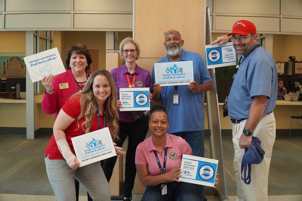 #PXWeek2024 celebrates and recognizes the many ways staff influence the Patient Experience.
Thank you to our incredible Veterans Experience Office team for celebrating our patients and staff!
#OwnYourMoment #ChooseVA