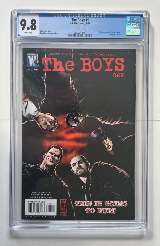 The Boys #1 CGC 9.8 DC Comics Wildstorm 2006  ebay.com/itm/Boys-1-CGC…  #ad