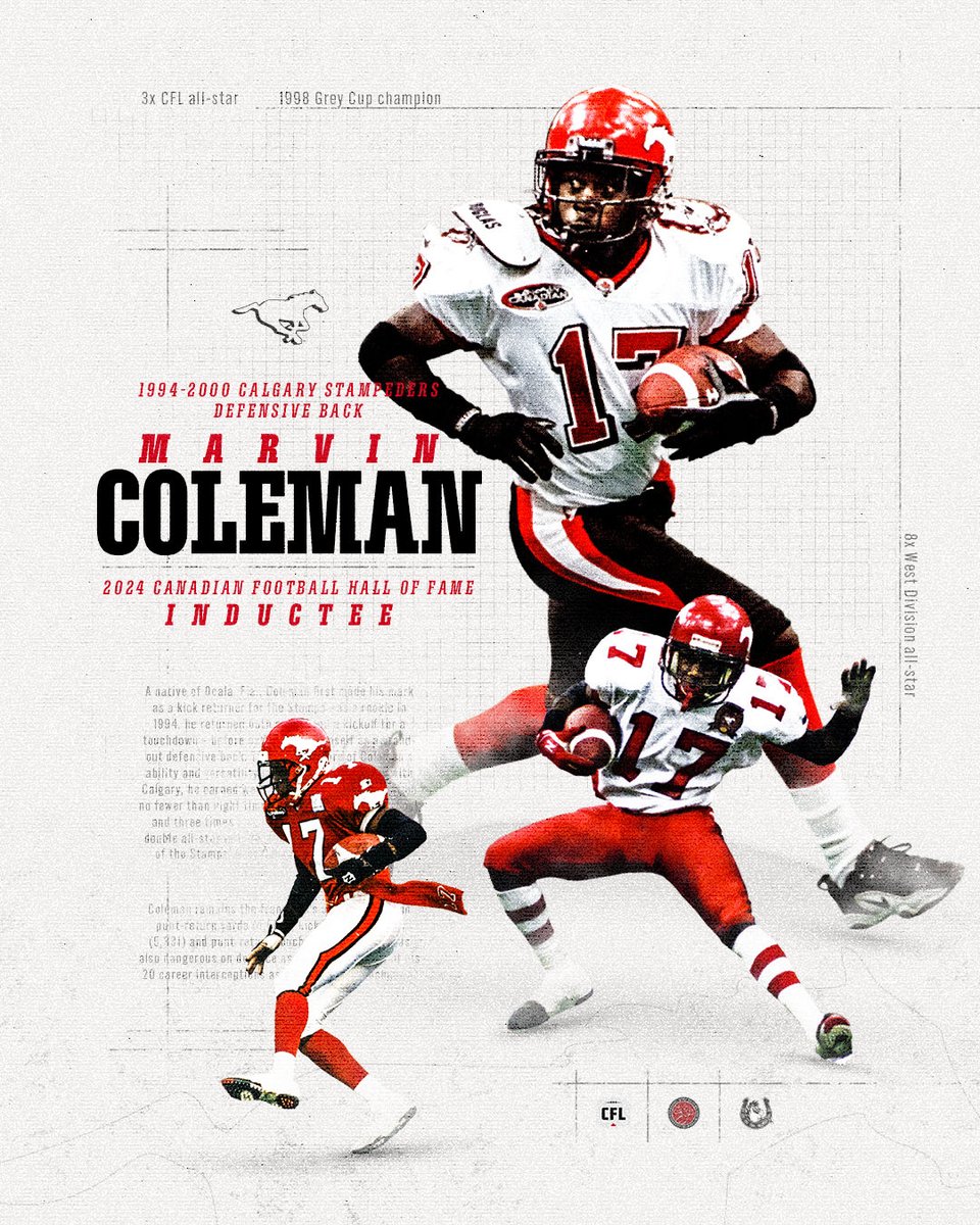calstampeders's tweet photo. ✨ HALL OF FAME BOUND ✨

Congratulations, Marvin! 👏 https://t.co/86mtGI70ZV