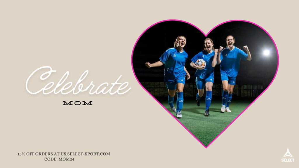 Celebrating all soccer moms! Take 15% off your order by using code MOM24 during checkout at l8r.it/58p4 #mothersdaysale