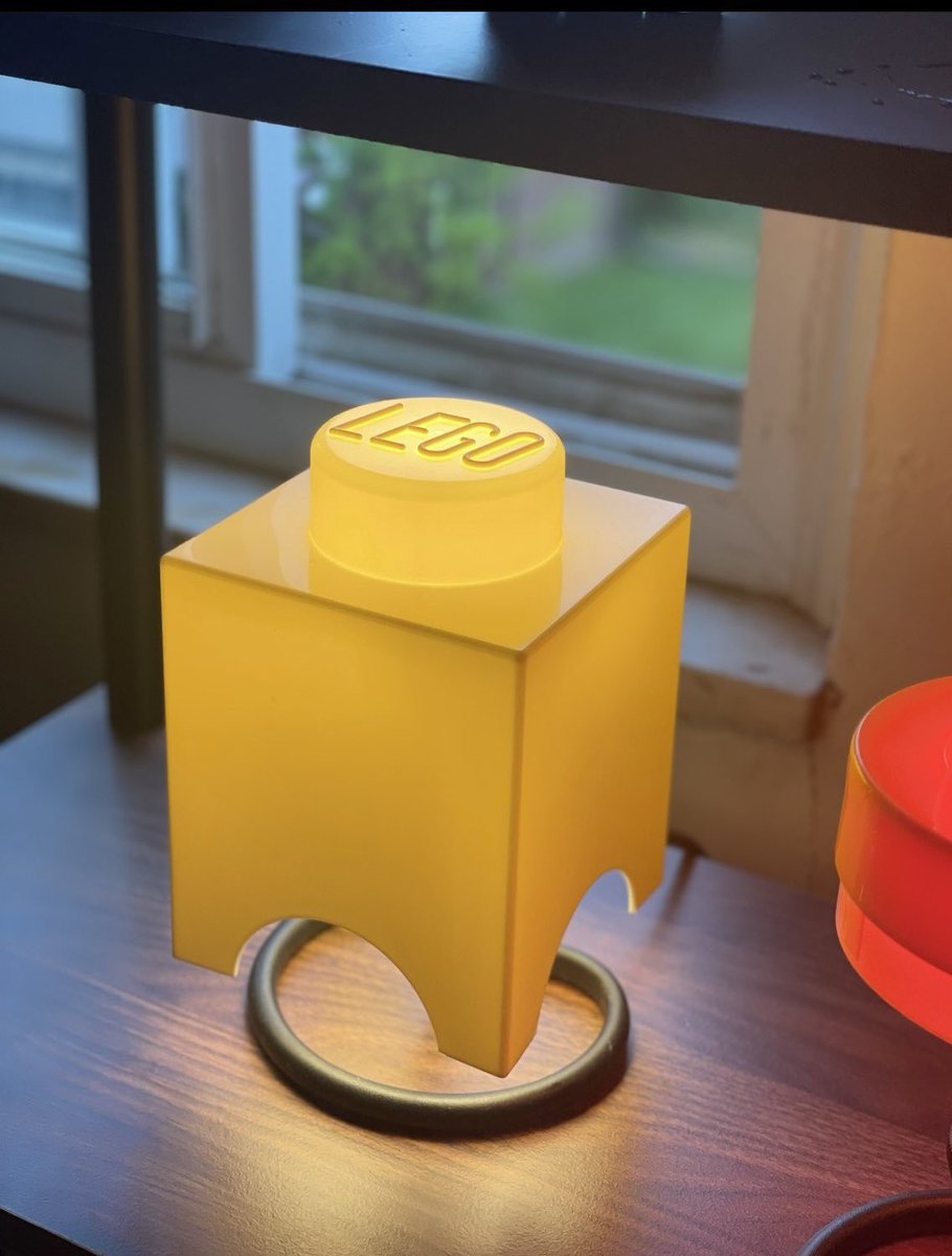 Lego Bedside Table Lamp by Libby Morse