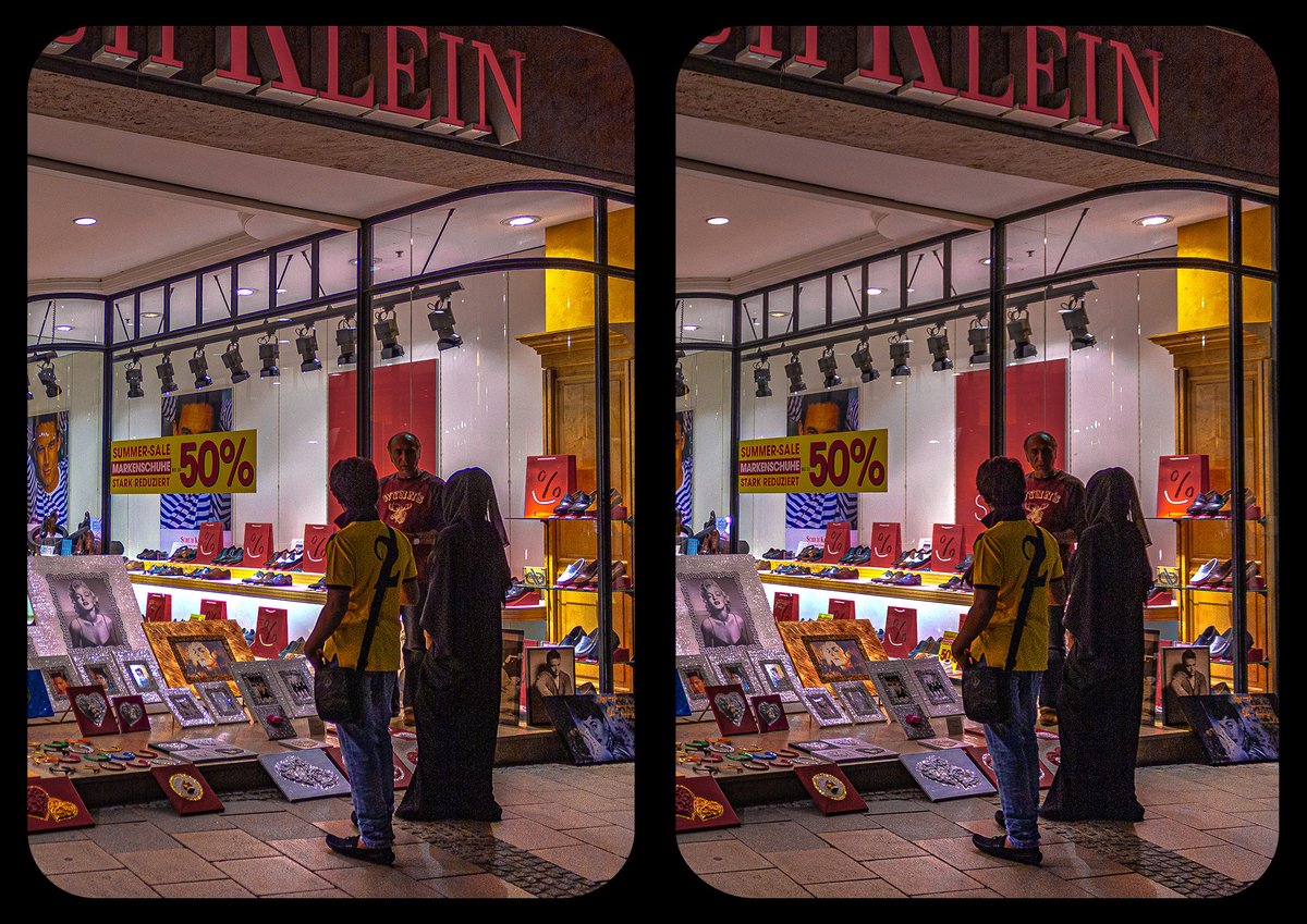 #München #3D #Munich #Stereoscopy #Kreuzblick #Crossview #Stereo3D #streetphotography