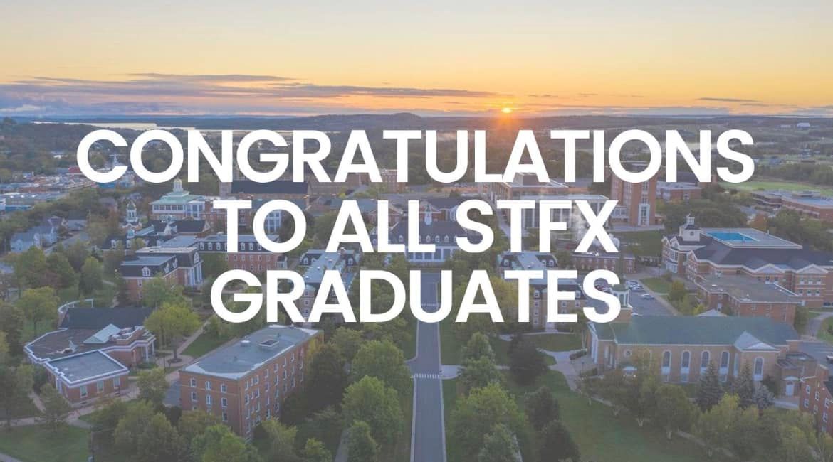 Antigonish County (@antigonishco) on Twitter photo The Municipality and the <a href="/AntigonishTown/">Town of Antigonish</a>
would like to congratulate all of the students graduating from <a href="/stfxuniversity/">StFX University</a> this weekend! Congratulations! The Municipality and the <a href="/AntigonishTown/">Town of Antigonish</a>
would like to congratulate all of the students graduating from <a href="/stfxuniversity/">StFX University</a> this weekend! Congratulations!