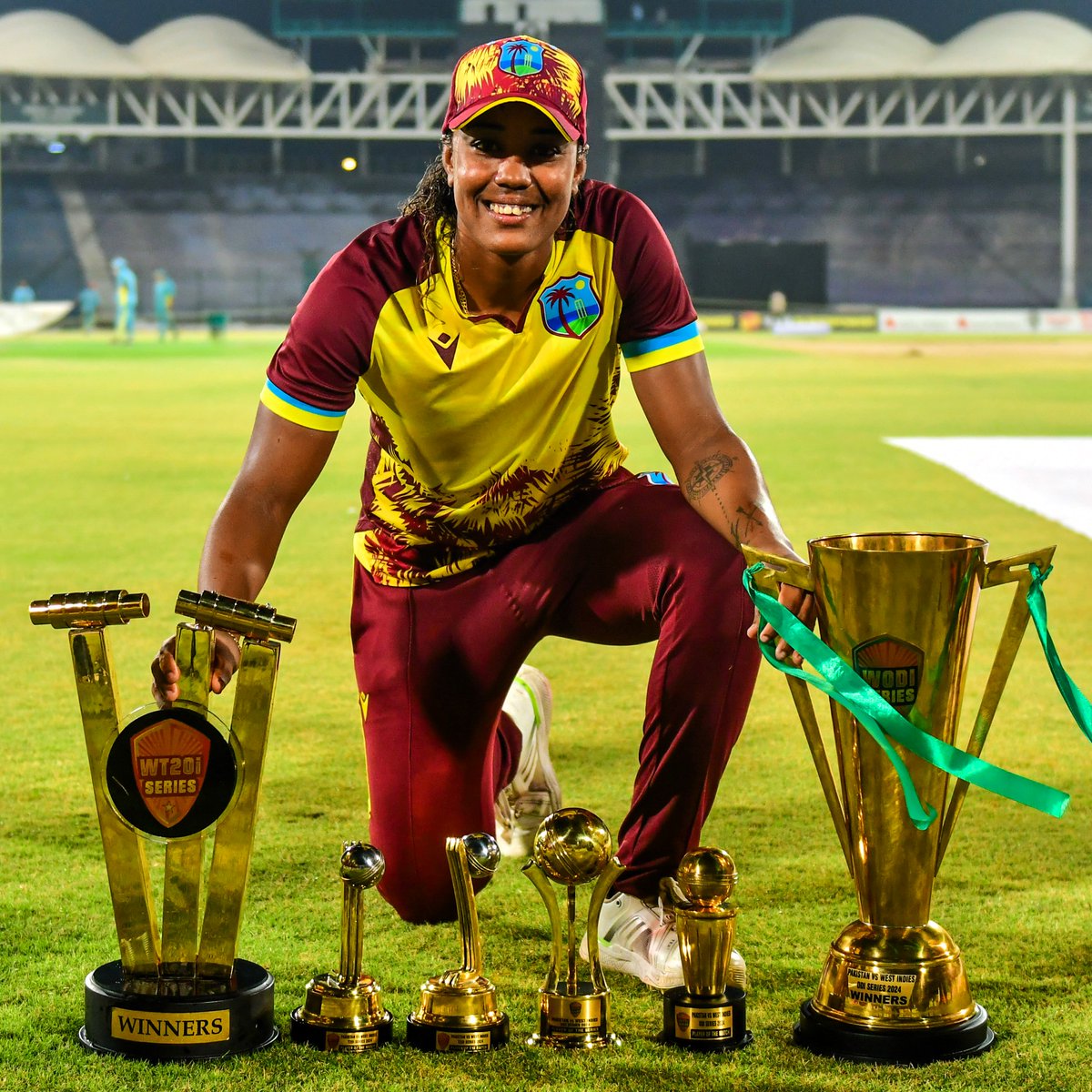 Hayley Matthews on West Indies' tour of Pakistan 🤯 🇵🇰🏝️ ODIs Player of the Match in the 1st and 3rd ODI Player of the Series T20Is Player of the Match in the 2nd, 3rd and 5th T20I Player of the Series #HayleyMatthews #PAKWvWIW #PakistanCricket #Pakistan #Cricket