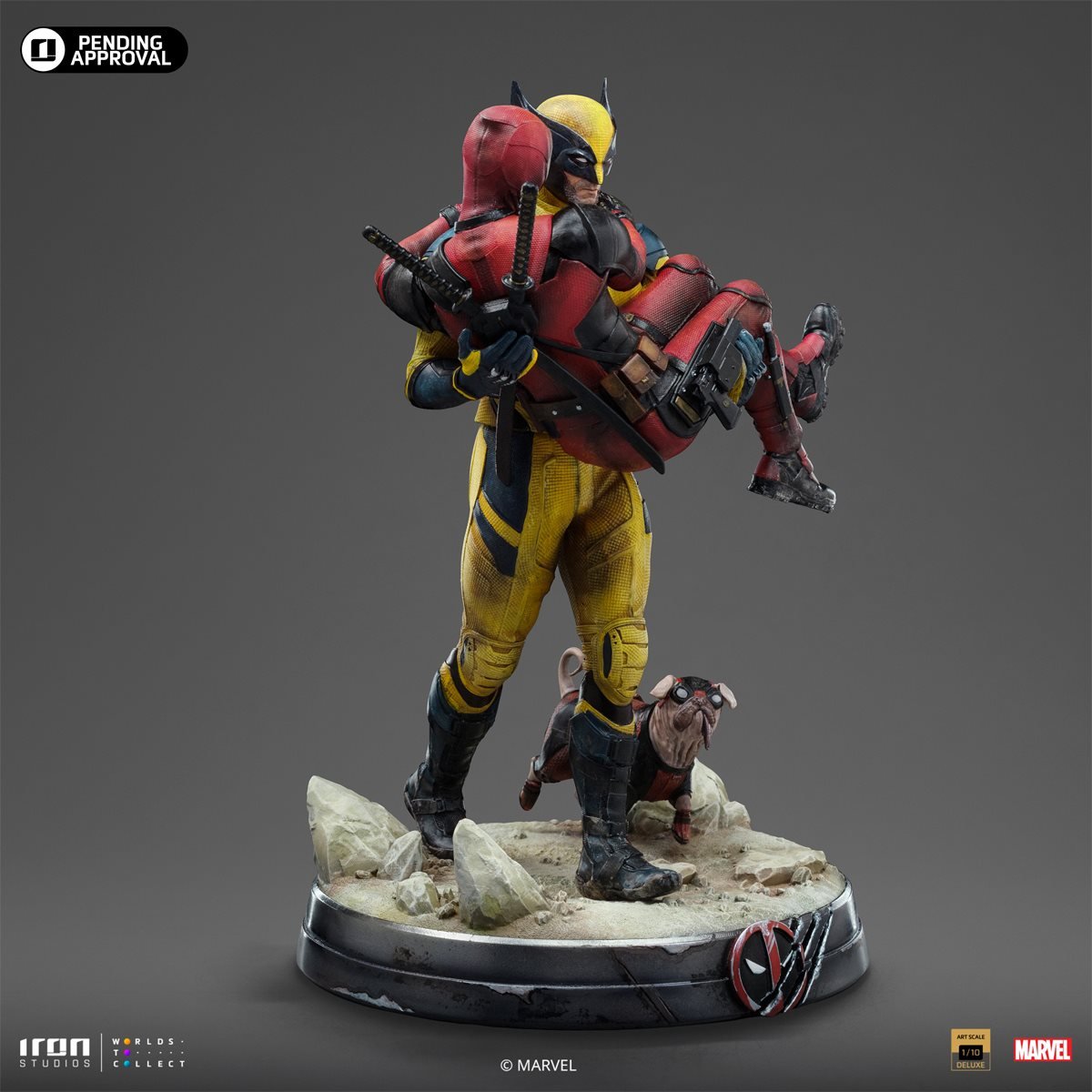 Deadpool and Wolverine Deluxe Limited Edition 1:10 Art Scale Statue preorder is $224.99 at Entertainment Earth (free shipping, discount at checkout) bit.ly/3JMUTQ6 #ad