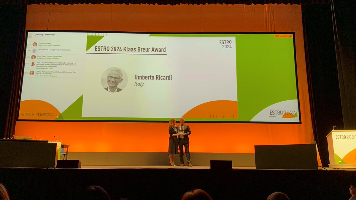 GiuseppeC. Iorio MD (@peppinoiorio) on Twitter photo #TeamTurin <a href="/MarioLevis82/">Mario Levis</a>
Celebrating our Legendary Professor <a href="/umbertoricardi/">umberto ricardi</a> #KlaasBreurAward at <a href="/ESTRO_RT/">ESTRO</a> #ESTRO24 #TeamTurin <a href="/MarioLevis82/">Mario Levis</a>
Celebrating our Legendary Professor <a href="/umbertoricardi/">umberto ricardi</a> #KlaasBreurAward at <a href="/ESTRO_RT/">ESTRO</a> #ESTRO24