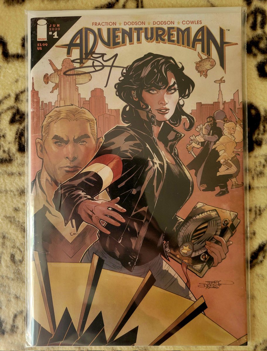 A few years later @TerryDodsonArt signed my #1 @baltimorecomics