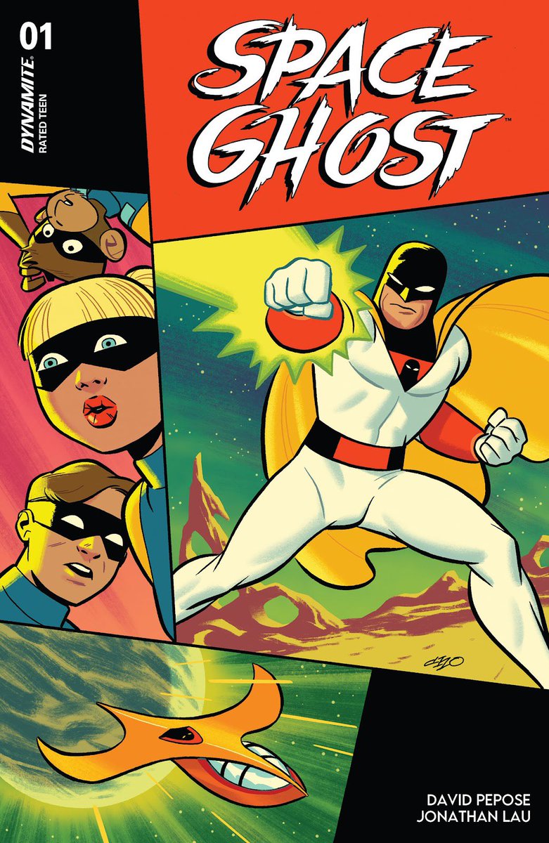 @Peposed and Jonathan Lau Space Ghost #comicbook from @DynamiteComics is one of out top #comics pick of the week. It both updates and honors the original animated series. A must buy comic this week. youtu.be/imi4u8VOeB8?si…