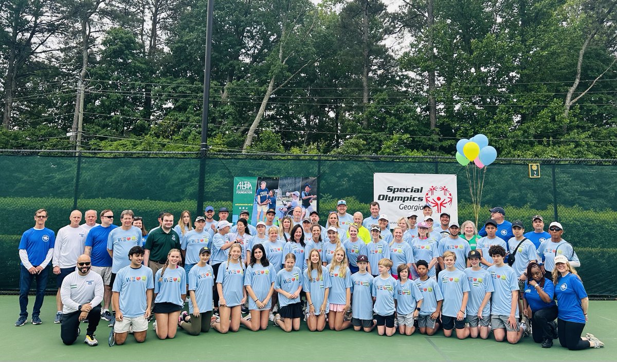 Athletes were fired up to attend Dunwoody Country Club’s Special Olympics Georgia Tennis Fun Day! SOGA would like to send a special THANK YOU to Dunwoody Country Club for making this event possible! #SpecialOlympicsGeorgia #SOGA #ALTAFoundation #DunwoodyCountryClub #TennisDay