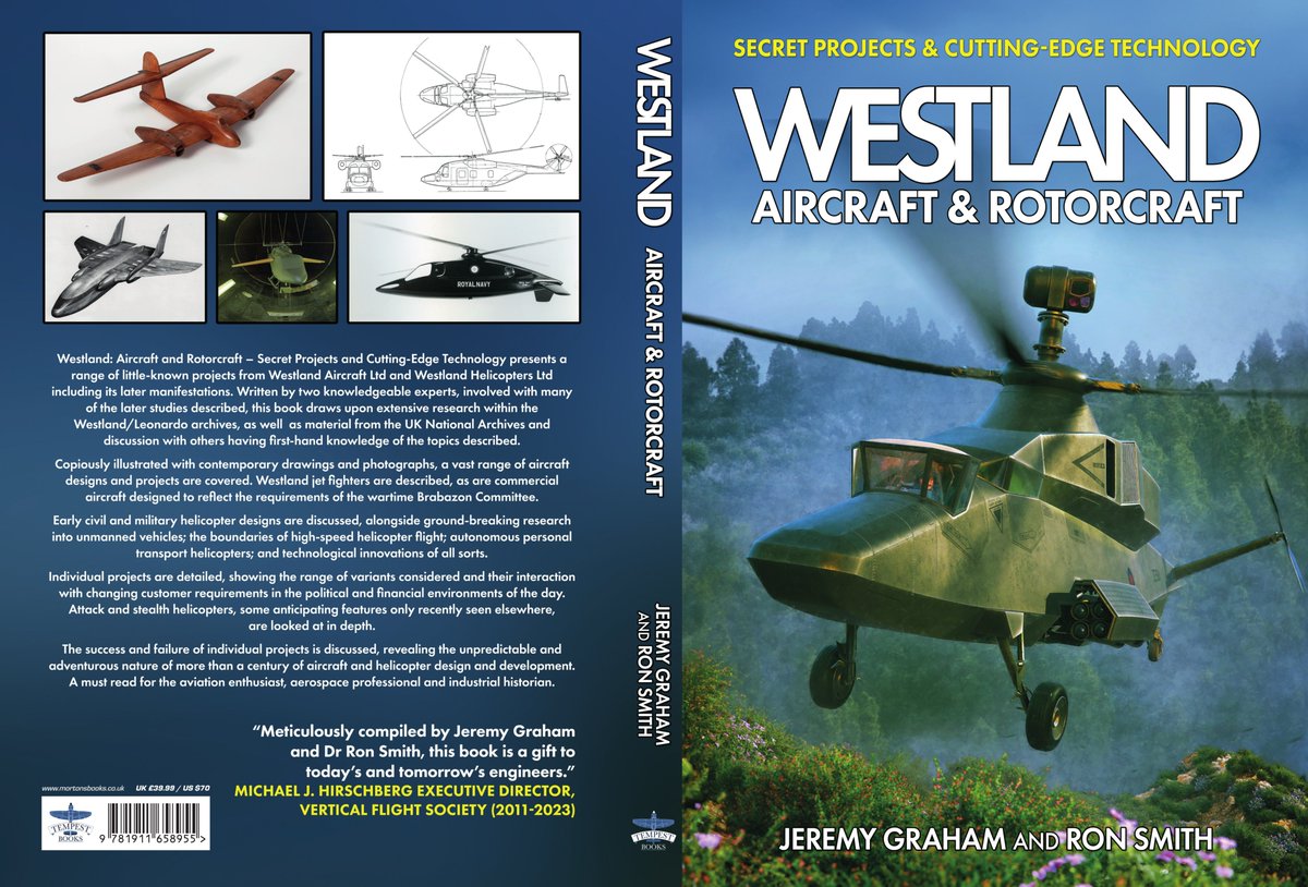 If you see a copy of the Westland book by Jeremy Graham and myself, we'd be pleased to hear what you think of it. Post a comment, or send a DM, or email if you have my details. @c_mperman @WooksAmesbury @stealthy360 @XH487 @clark_aviation @julieinthesky @AvHistorian @mariaribera