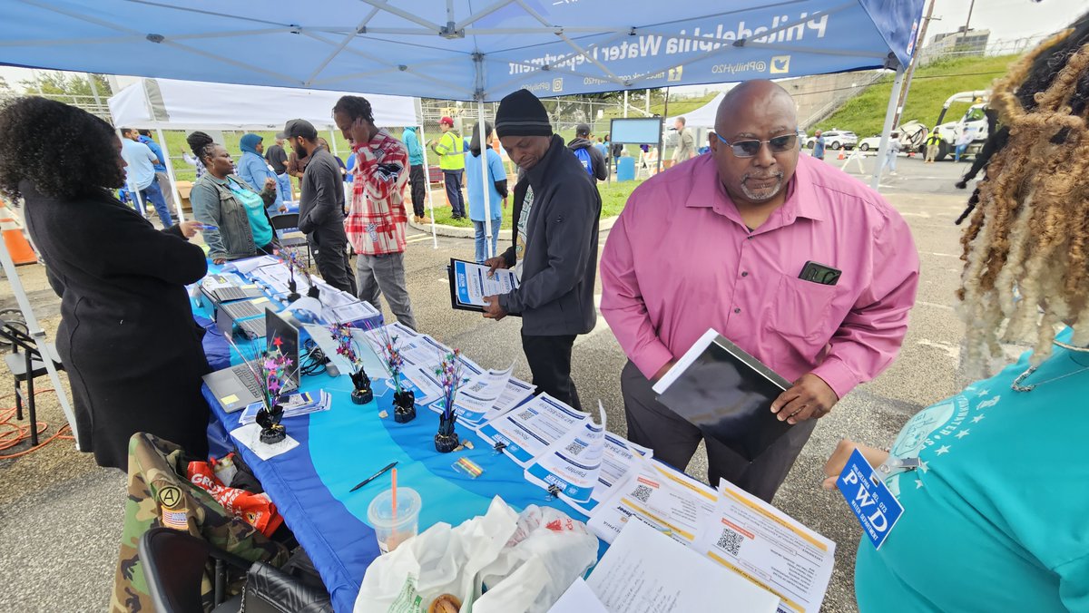 Throughout the week we've been sharing a glimpse of what you can expect at this year's Open House and Career Fair on Saturday, May 4. Looking forward to seeing everyone tomorrow! Queen Lane Water Treatment Plant 3565 Fox Street, Philadelphia, PA 19129 10:00 a.m. – 2:00 p.m.