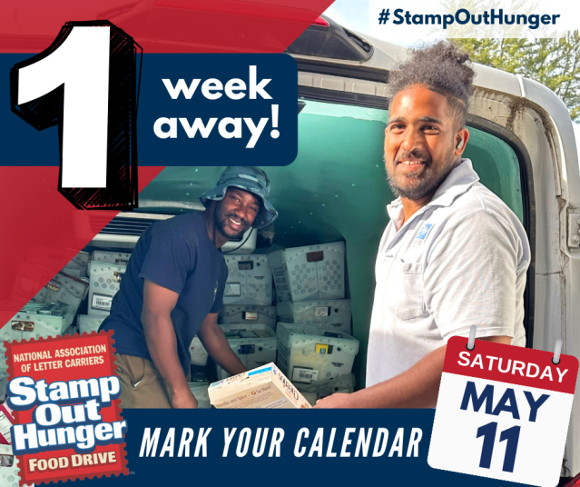 #StampOutHunger #USPS #NALC #USPSEmployee bit.ly/3wrbjdK