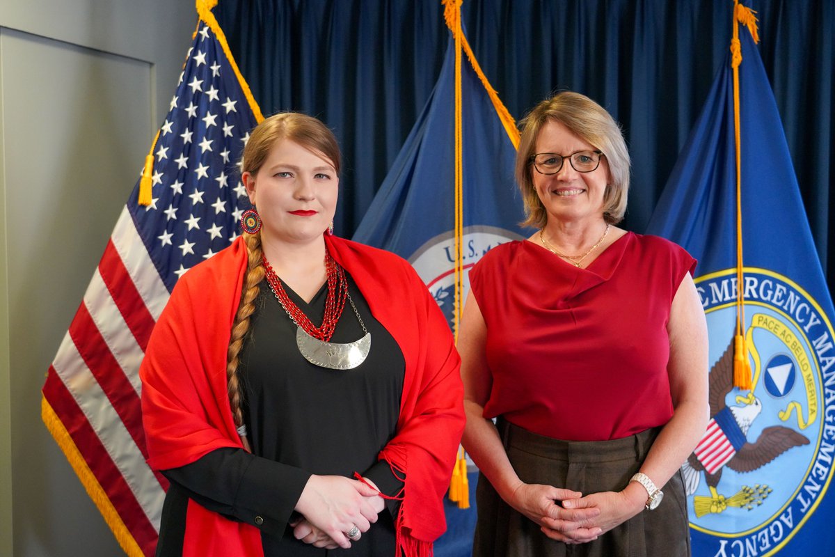 Join @FEMA National Tribal Affairs Advocate, Kelbie Kennedy, & I as we #WearRed to honor those lost to the #MMIW epidemic & to raise awareness for the thousands of cases that remain unsolved. 

🔗 whitehouse.gov/briefing-room/…