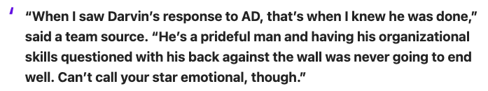 Alright, you've been asking. Here's my writeup on Darvin Ham's firing, where he began to lose people, the final blow, and everything in between. For @LakersDailyCom. lakersdaily.com/exclusive-insi…