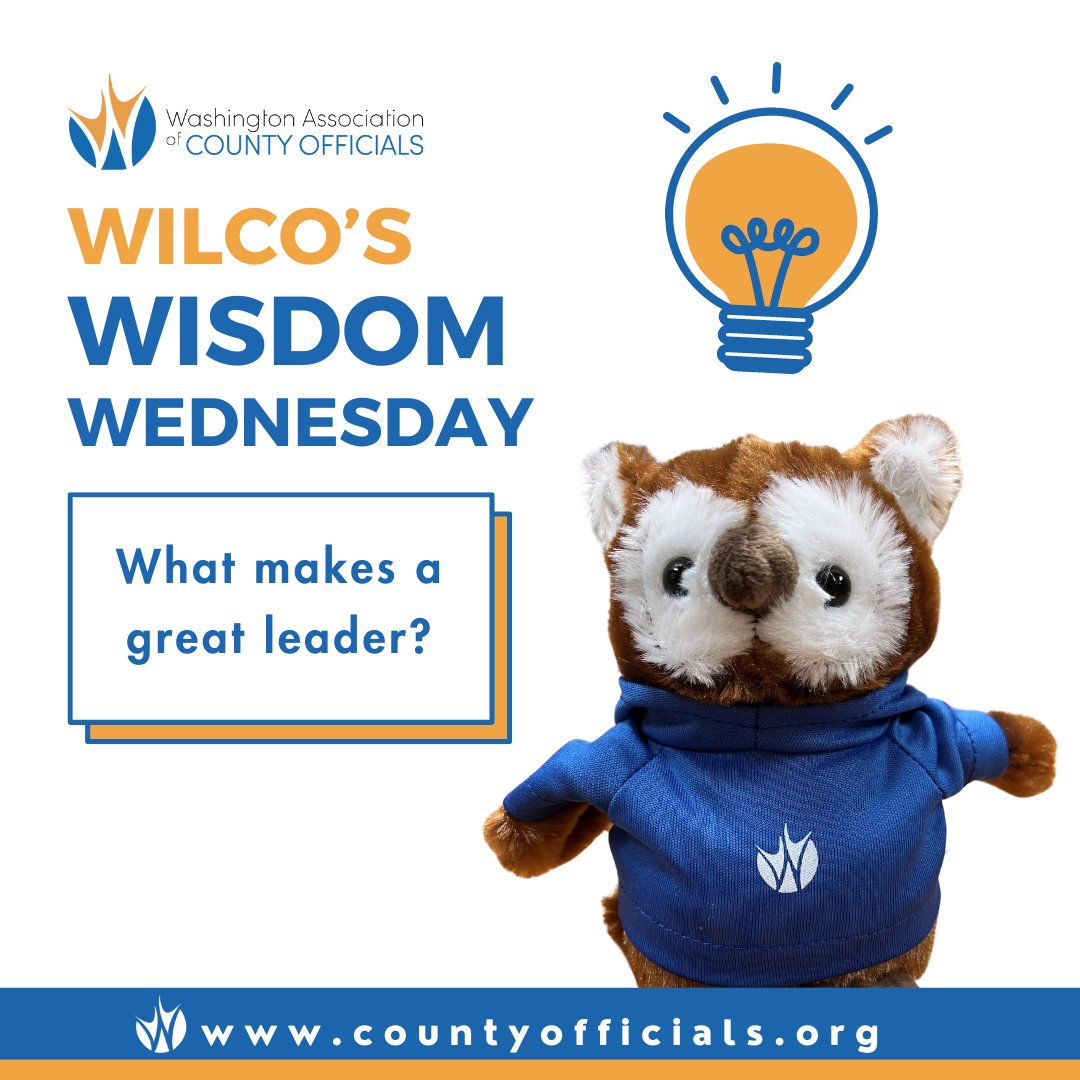 Even wise owls can miss a Wednesday! This week's #WisdomWednesday is coming to you late, just in time for the weekend! 🦉

This week we asked a great question: 𝐖𝐡𝐚𝐭 𝐦𝐚𝐤𝐞𝐬 𝐚 𝐠𝐫𝐞𝐚𝐭 𝐥𝐞𝐚𝐝𝐞𝐫?

⬇️🧵 [1/3]
