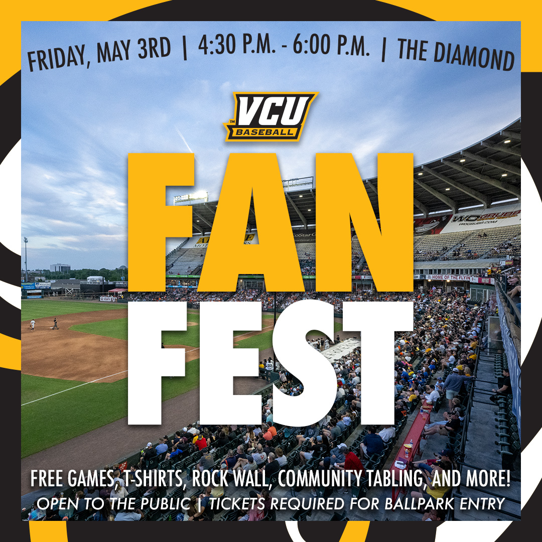 Perfect weather for a night at the Diamond! See you soon, Ram Nation ⚾️ #LetsGoVCU