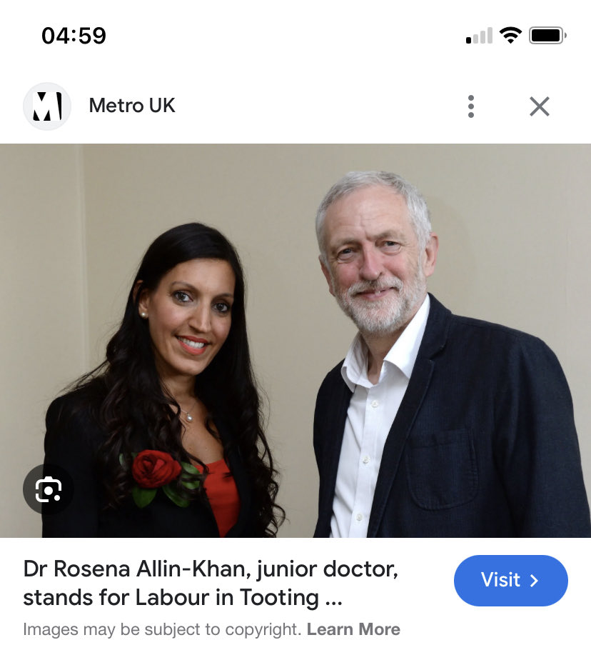 As Recession Rishi usurped Boris Johnson after Johnson lead a landslide election win for Conservatives (2019), Rosena Allin-Khan could usurp Keir Starmer once he leads Labour to a landslide election win. 
#EndPunitivePsychiatry #ProtectHumanity 
#ProtectDemocracy
#ProtectFreedoms