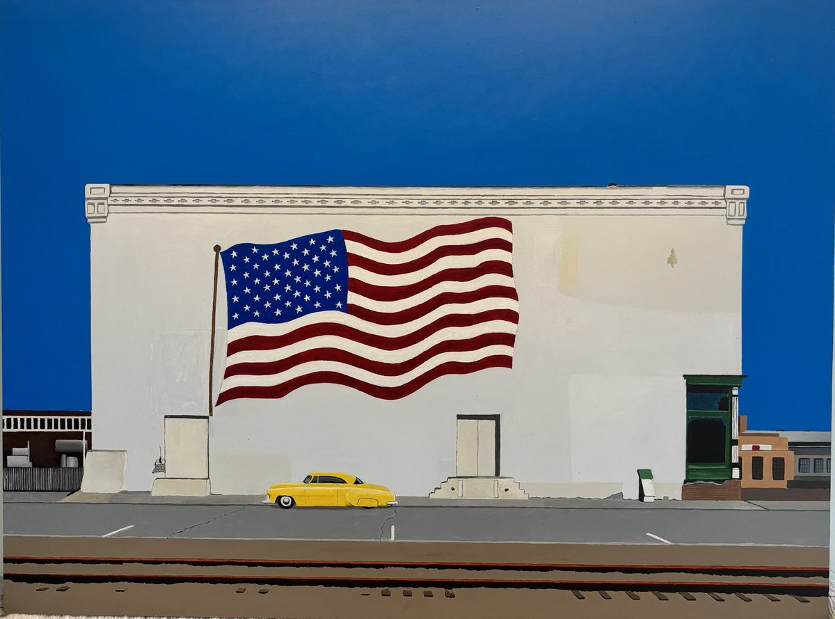 Tomorrow @ColleyIson gallery: Meet Horace Panter in the gallery tomorrow on the last day of his exhibition 'BACK ACROSS AMERICA'. Horace will be in the gallery between 12 and 3, we are open from 10 until 4. Don't miss this exciting opportunity! We look forward to welcoming you.