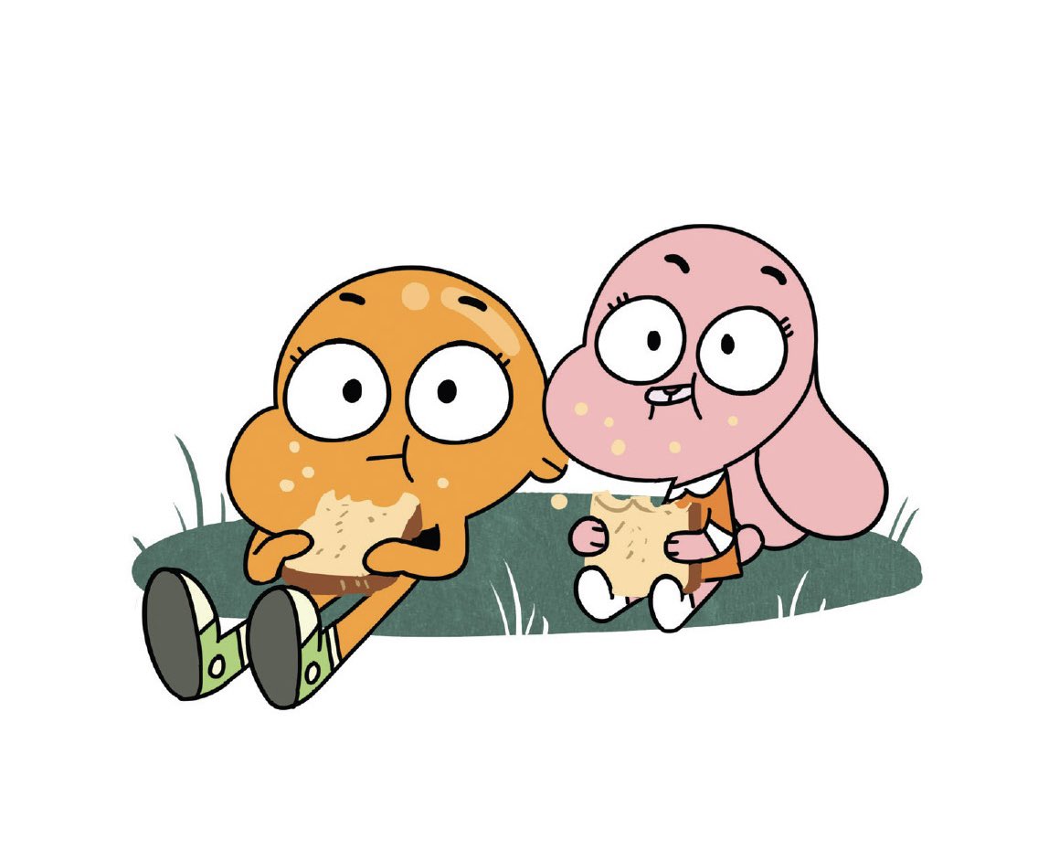 today on the 13th anniversary of the amazing world of gumball i remind u that tyson hesse drew for the official comics and wrote a rly cute one where darwin and anais hang out while gumball is sick