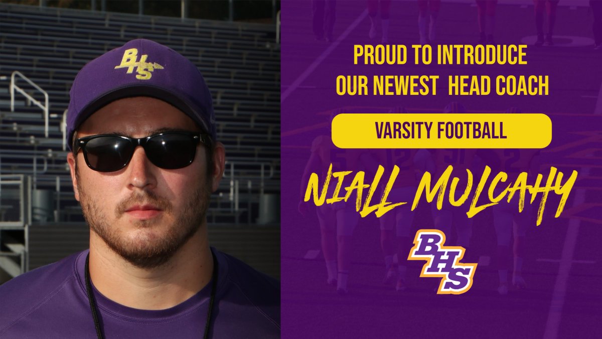 Excited to introduce our new BHS  head football coach!