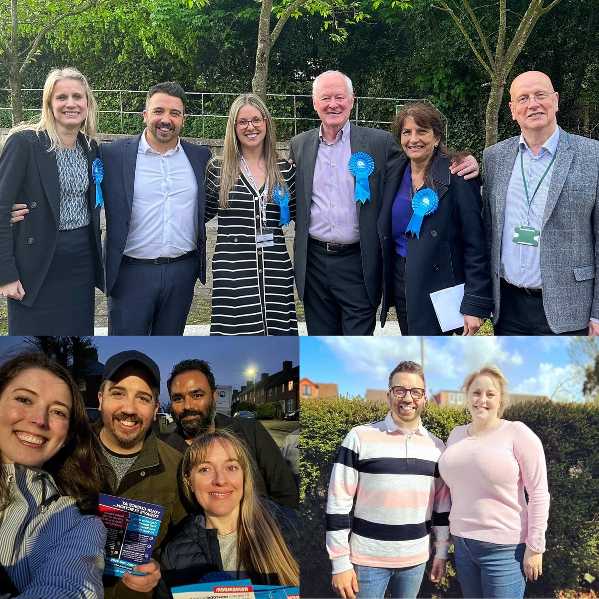 Three incredible results for three incredible ladies today! 🗳️ 💙 Shelly winning CKW with a majority of over 1300! 💙 @_Lisa_Townsend smashing the PCC election in #Surrey! 💙 & despite the Lib Dem’s chucking the kitchen sink at St Helier, @CGray8567 walking away with the win!