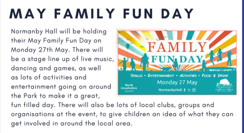 Lakeside_school's tweet image. ⁦@normanbyhall⁩ hosting a family fun day on Monday 27th May #funforallthefamily