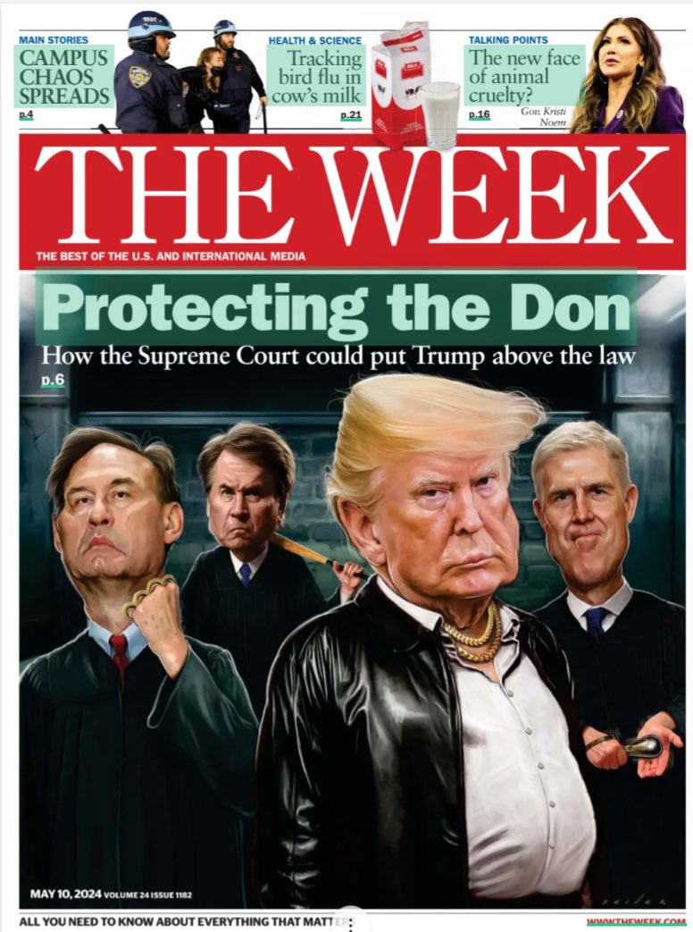 Introducing #TomorrowsPapersToday from:

#TheWeek US

Protecting the Don 

Check out tscnewschannel.com/2024/04/28/tom… for a full range of newspapers.

#buyanewspaper  #TomorrowsPapersToday #buyapaper #pressfreedom #journalism