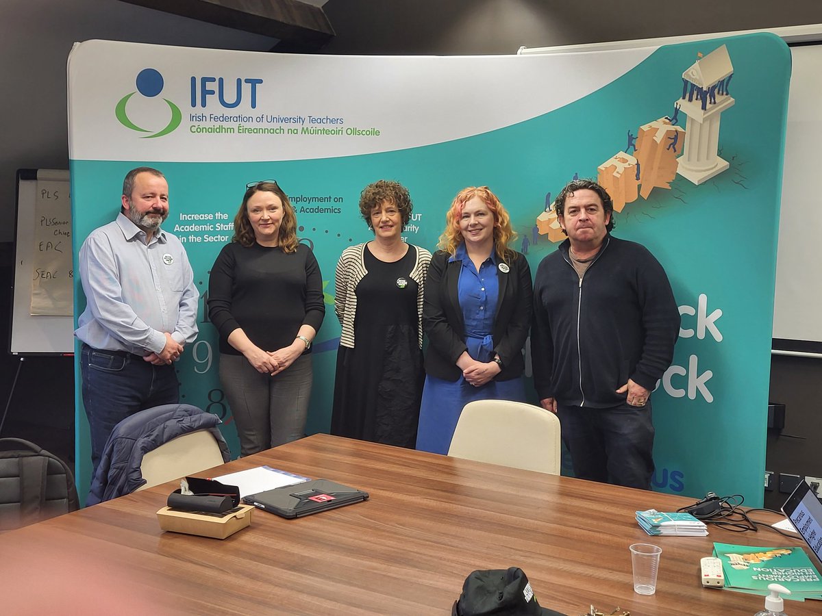 Thank you for the invitation to the @ifut_MIC Branch during the @irishcongress #TradeUnionWeek today. The issue of precarious employment in higher education is definitely one I will be championing if elected as MEP and I'll be sending on my pledge asap  #TradeUnionWeek